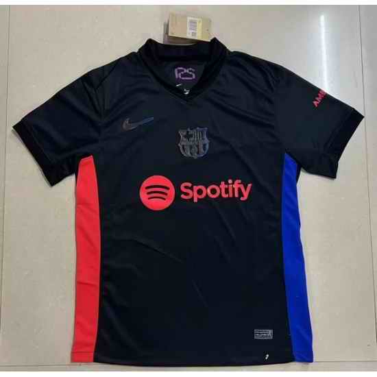 Men 2024 2025 Soccer Jersey Barcelona Away Spotify